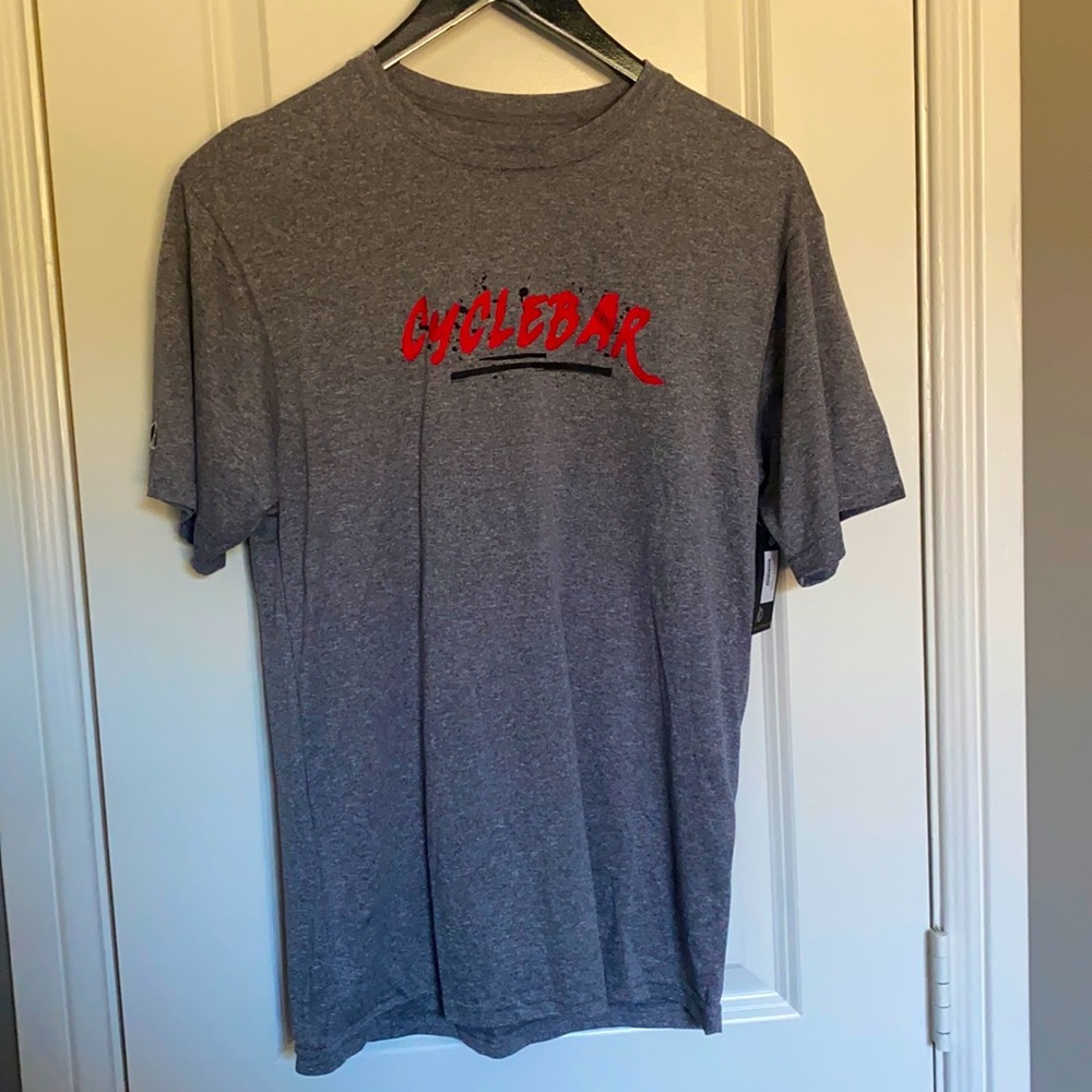 CycleBar Gray Tee NWT size small